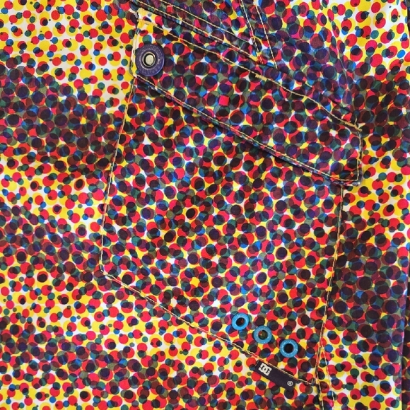 DC Colorful Polka Dot Patterned Apparel - Picture 9 of 9